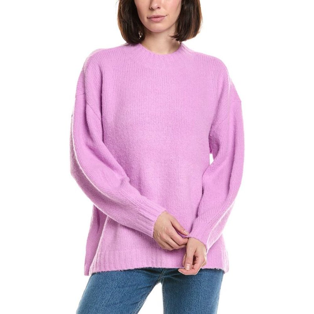 Labiz Womens  Wool & Alpaca-Blend Sweater, Pink